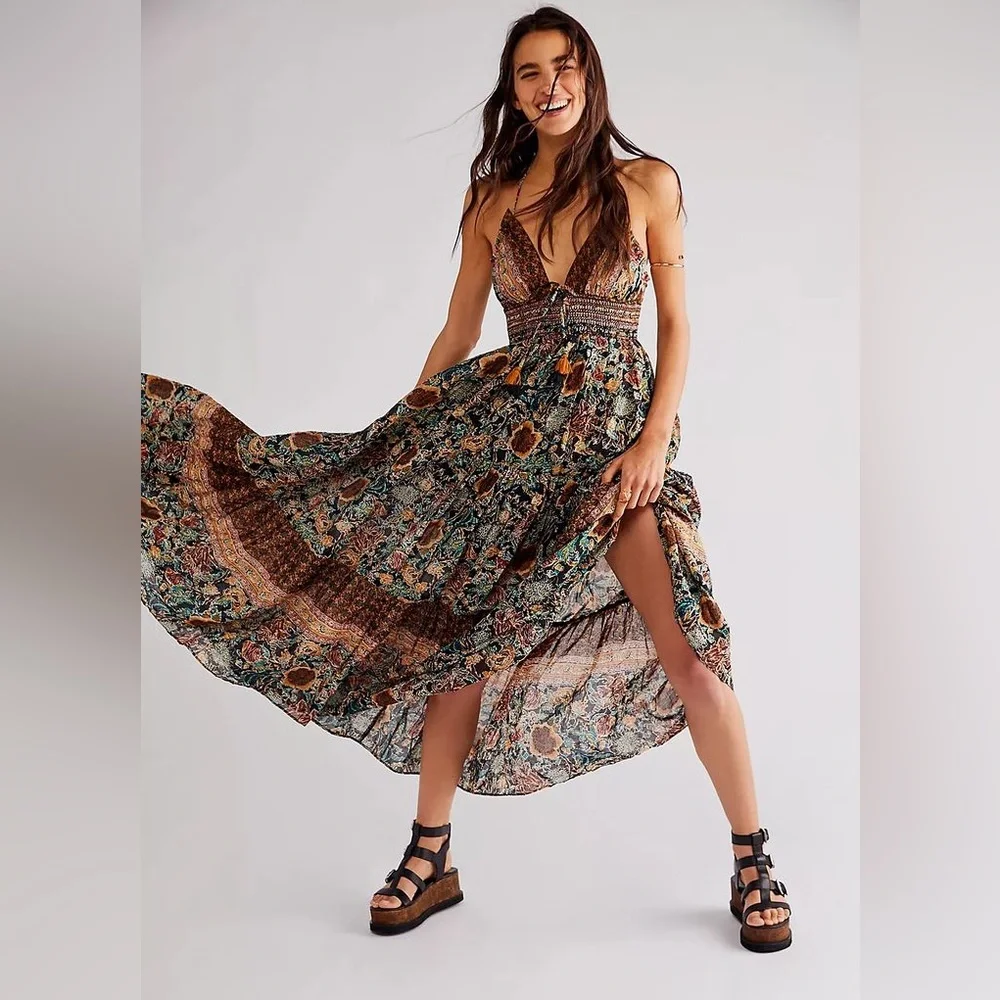 🆕Free People Maxi Dress - Picture 8 of 12